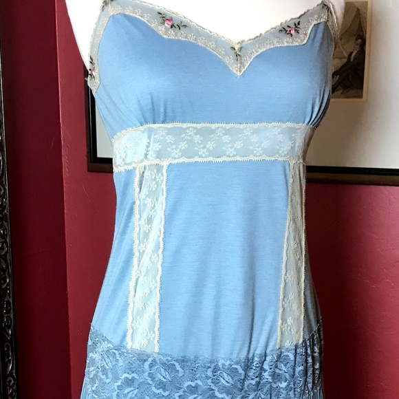 Pretty Blue Nordstom '213' Slip Dress - Picture 1 of 7